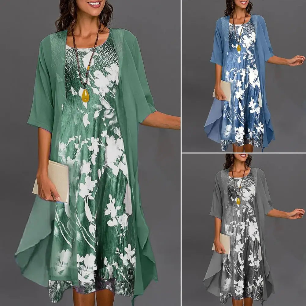 Lumière d'Été - Robe Élégante en Lin pour Femmes