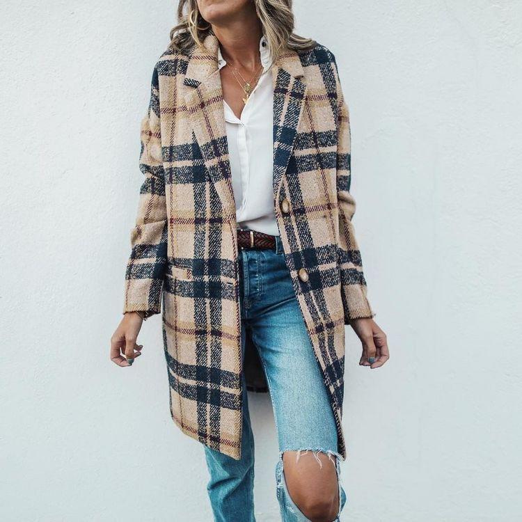 Mélodie - Manteau Élégant Long pour Femme
