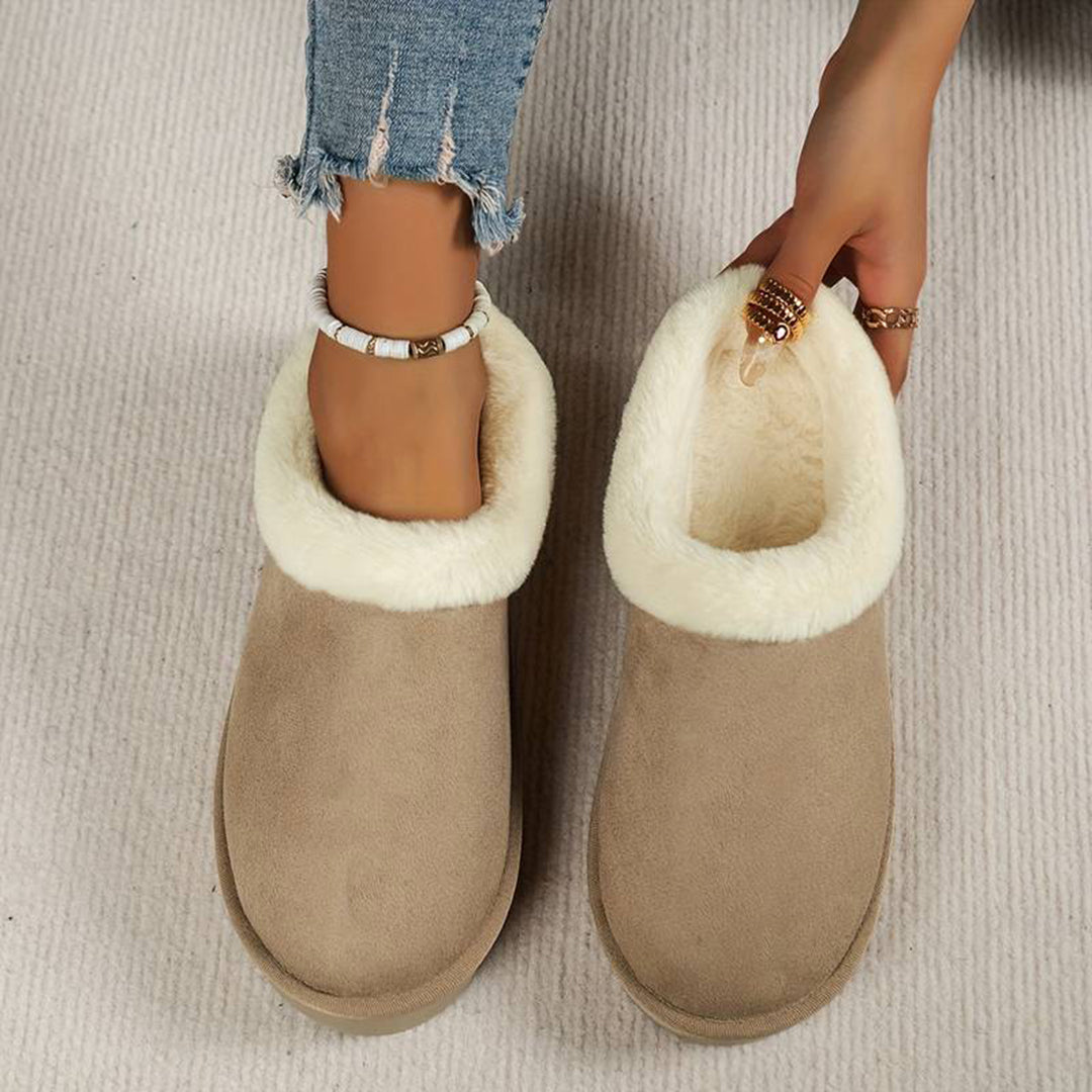 LuxeHiver - Chaussons Chauffants en Laine Écologique