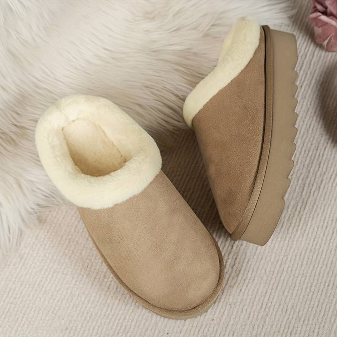 LuxeHiver - Chaussons Chauffants en Laine Écologique