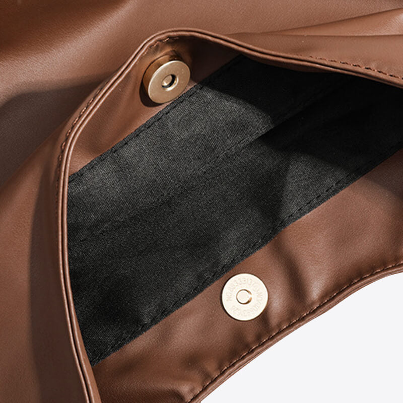 Sac Hobo en Cuir Élégant Livia | Sac Bandoulière Chic et Moderne en Cuir Haut de Gamme