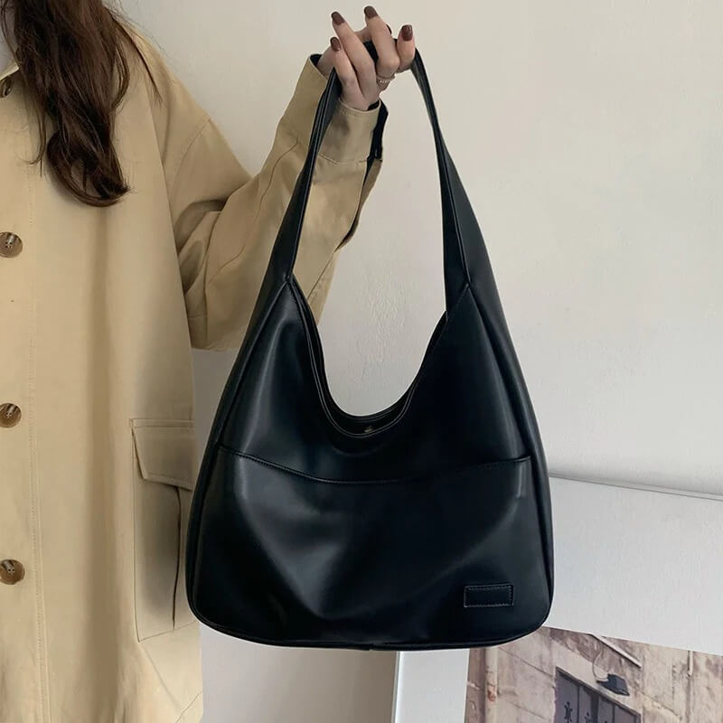 Sac Hobo en Cuir Élégant Livia | Sac Bandoulière Chic et Moderne en Cuir Haut de Gamme