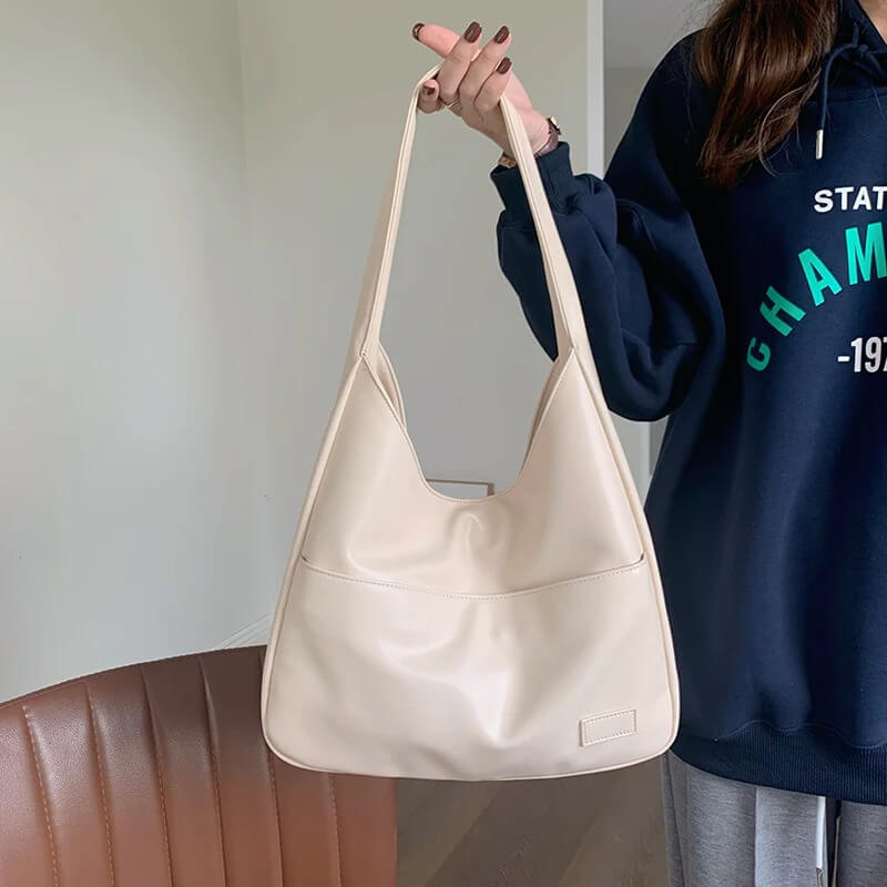 Sac Hobo en Cuir Élégant Livia | Sac Bandoulière Chic et Moderne en Cuir Haut de Gamme