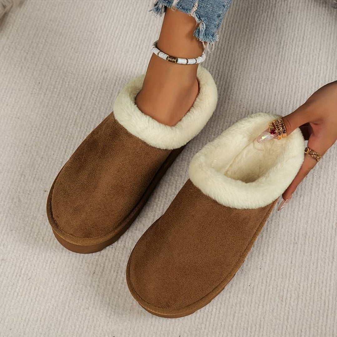 LuxeHiver - Chaussons Chauffants en Laine Écologique