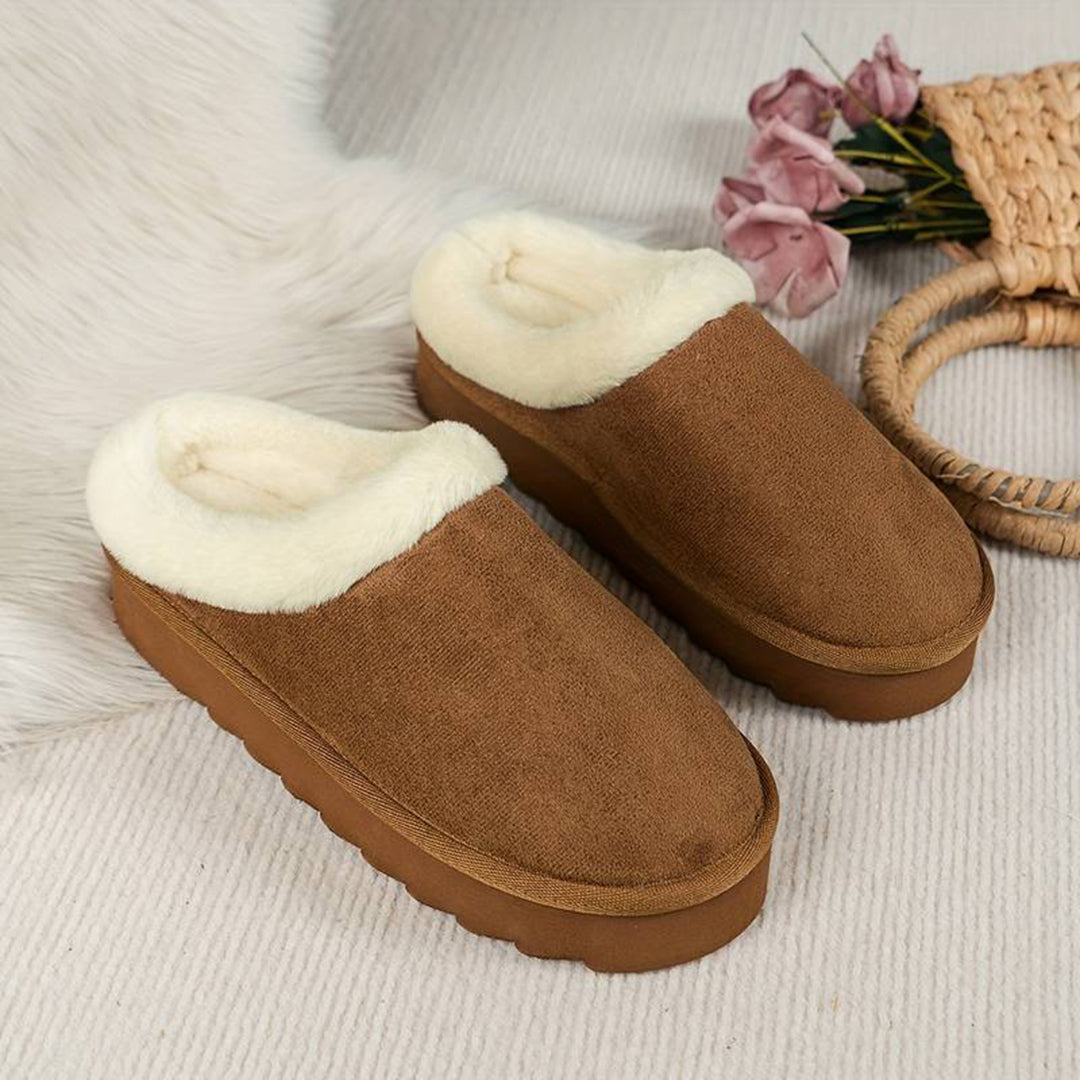 LuxeHiver - Chaussons Chauffants en Laine Écologique