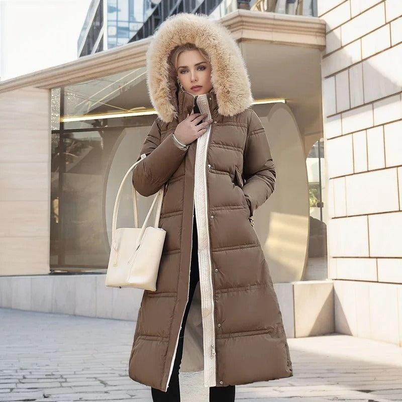Manteau d'hiver Élégance Glacée Par Luminara