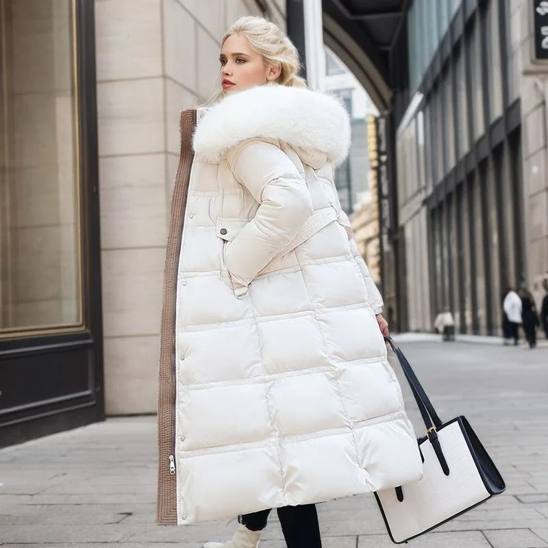 Manteau d'hiver Élégance Glacée Par Luminara