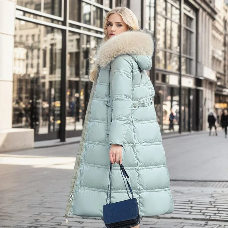 Manteau d'hiver Élégance Glacée Par Luminara