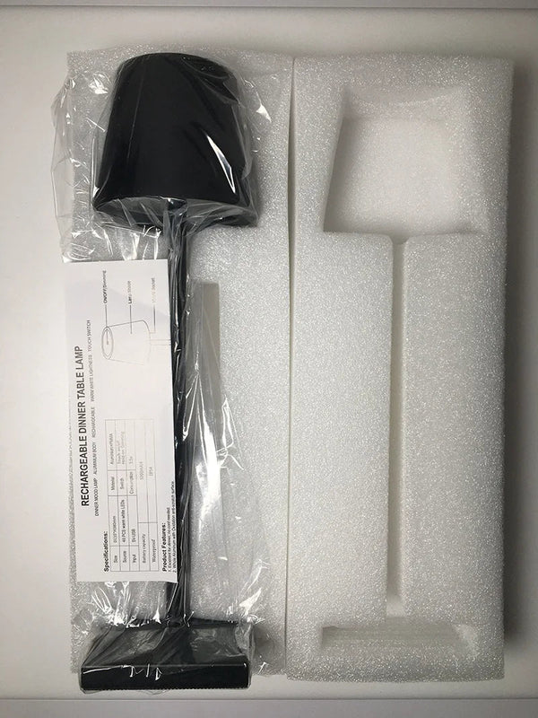 LumiNordic lampe de table sans fil rechargeable