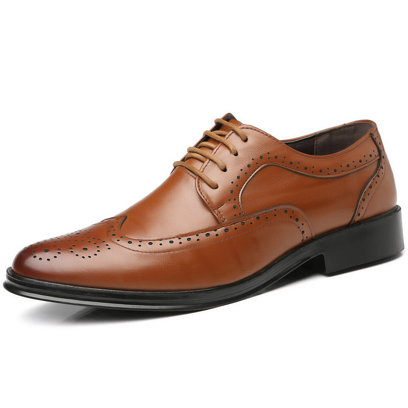 Lucien - Souliers en cuir véritable pour hommes