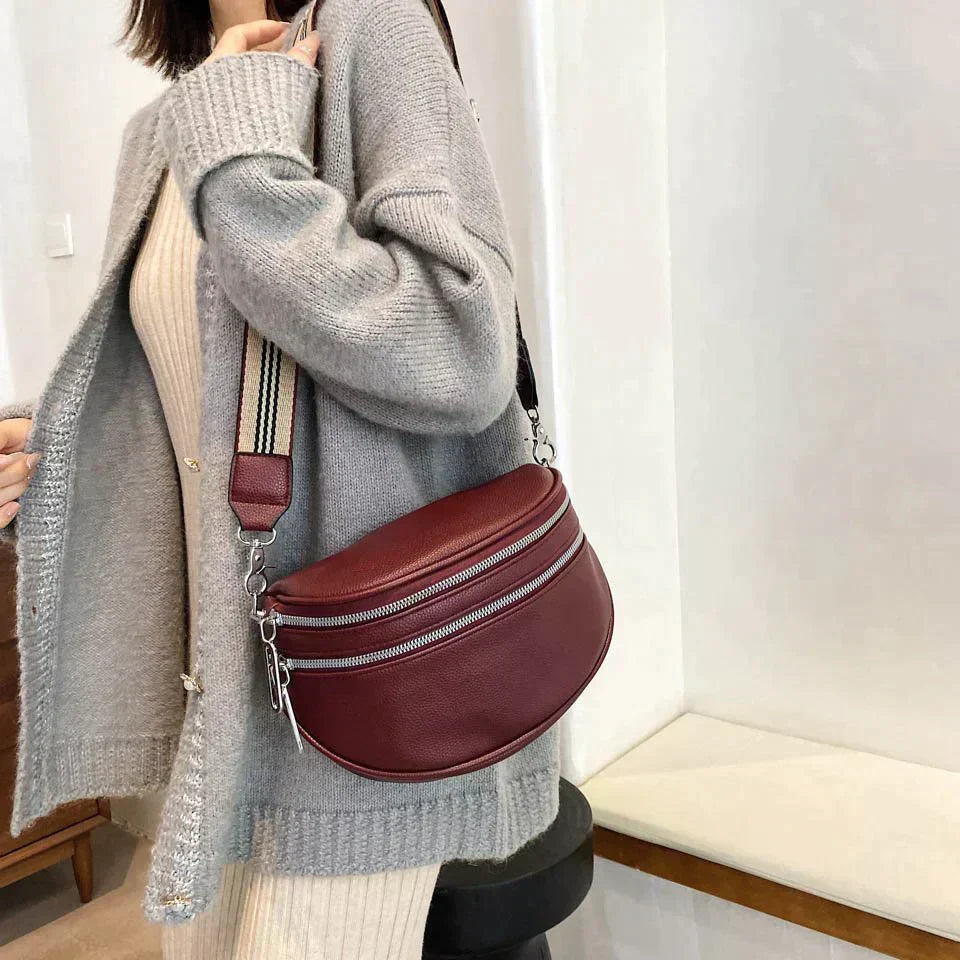 Sac à bandoulière Élégance Noire