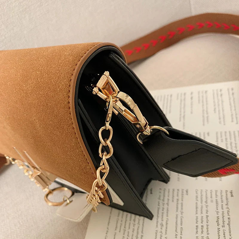 Sac à main élégant femme Luxéa cuir noir
