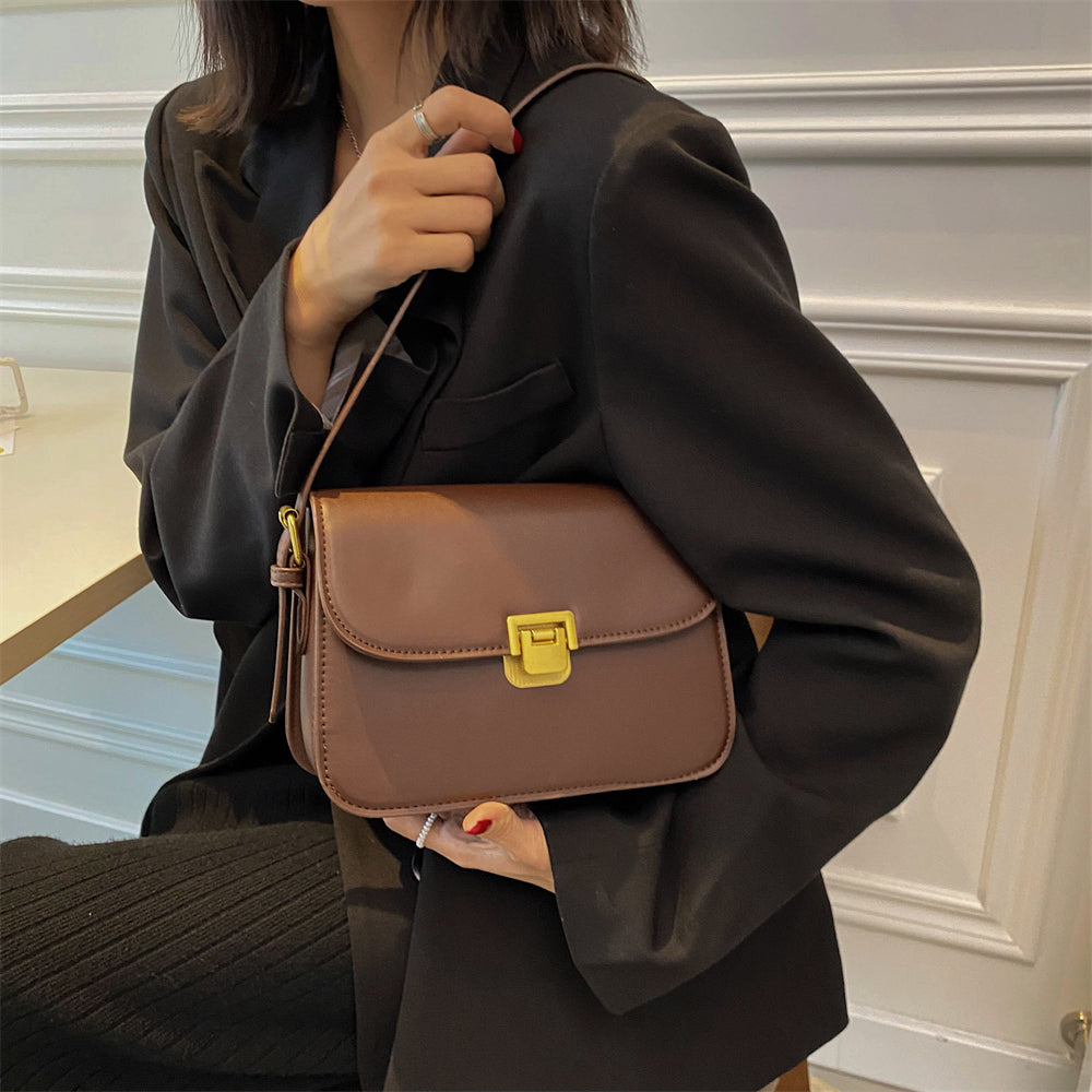 Sac Bandoulière Élégance Carreaux de Luxe Par Rosalie