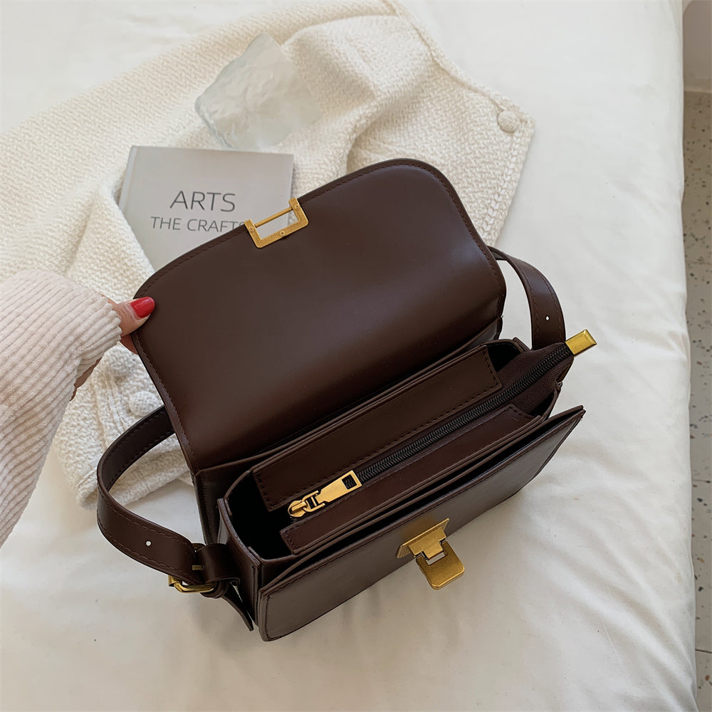 Sac Bandoulière Élégance Carreaux de Luxe Par Rosalie