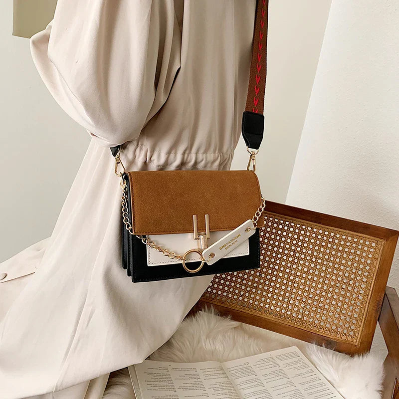 Sac à main élégant femme Luxéa cuir noir