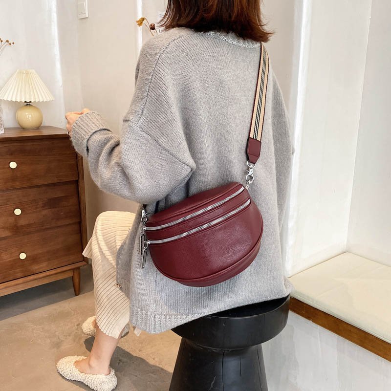 Sac à bandoulière Élégance Noire