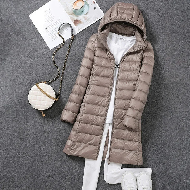 Olino - Manteau d'hiver sophistiqué pour femmes