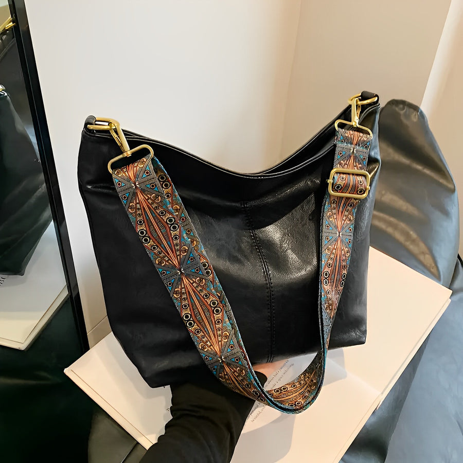 Sac en Bandoulière Élégance Suprême Marque Valora en Cuir Premium pour Femmes