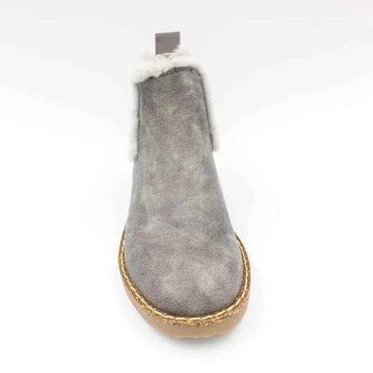 Luxeur - Bottines Chelsea Femme Imprimé Fauve élégant