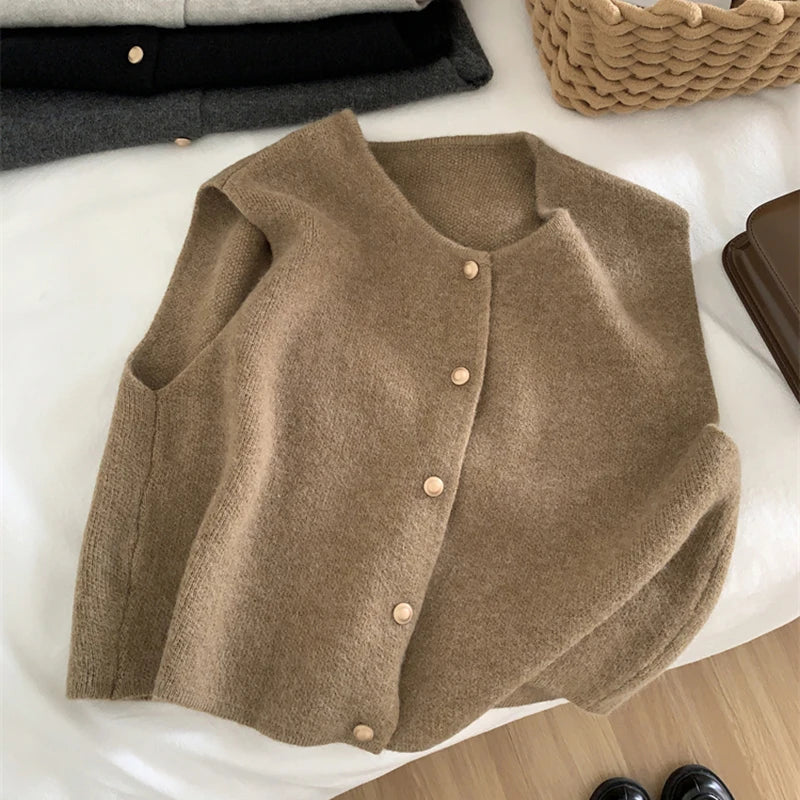 Olino - Cardigan en tricot élégant pour superpositions automnales