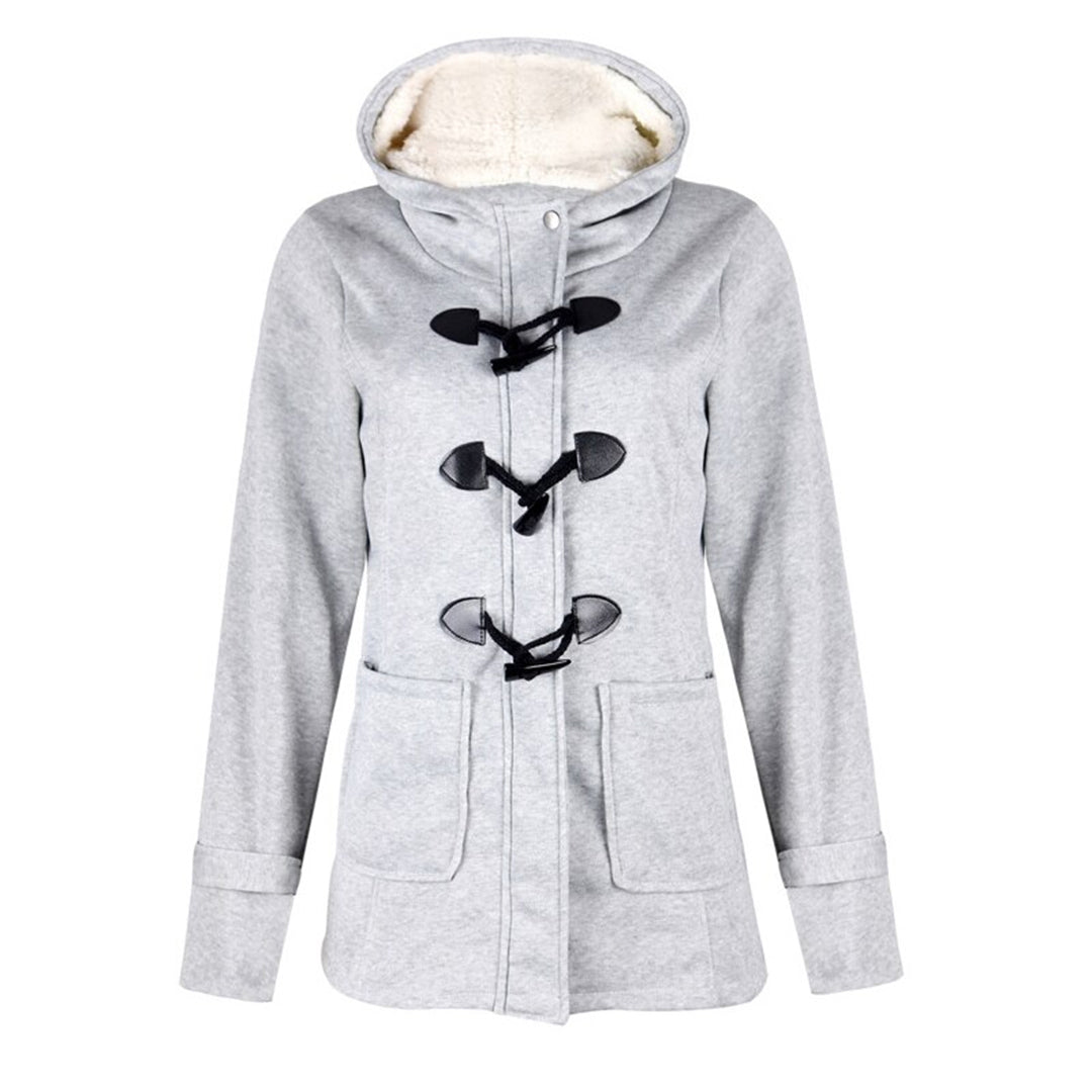Manteau d'hiver longue durée à capuche pour femmes – Collection Élégance Nordique