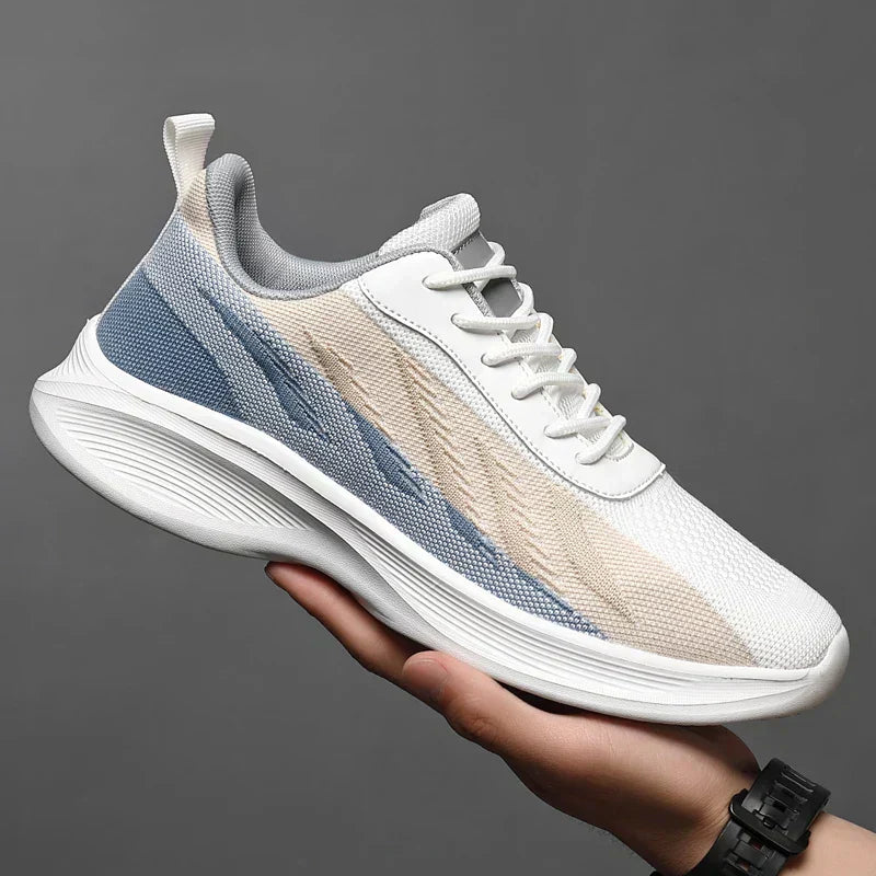 Chaussures de sport pour hommes en mesh léger et respirant
