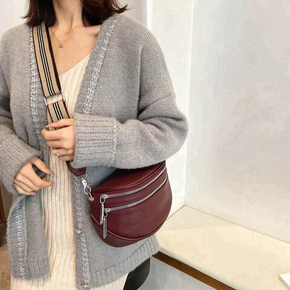 Sac à bandoulière Élégance Noire