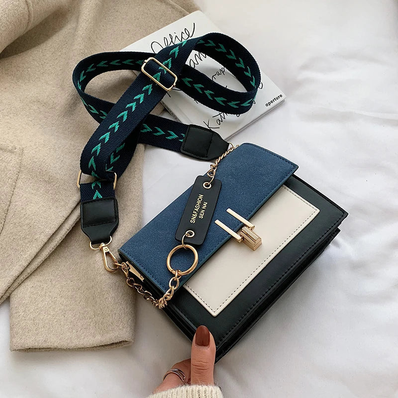 Sac à main élégant femme Luxéa cuir noir