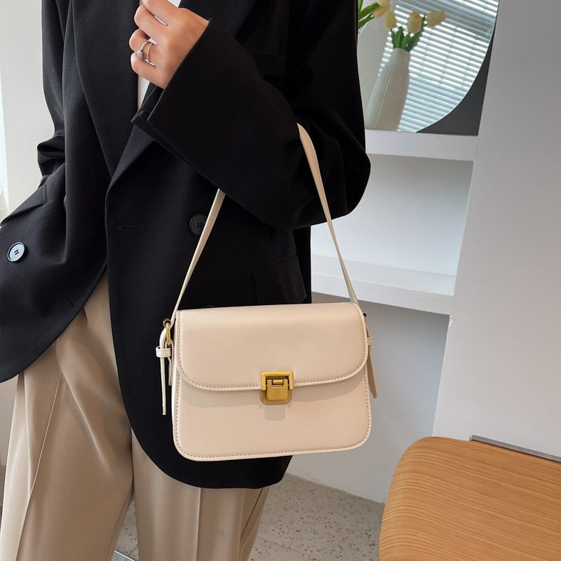 Sac Bandoulière Élégance Carreaux de Luxe Par Rosalie