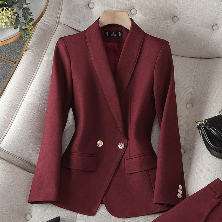Ensemble Tailleur Élégance - Blazer et Pantalon Chic