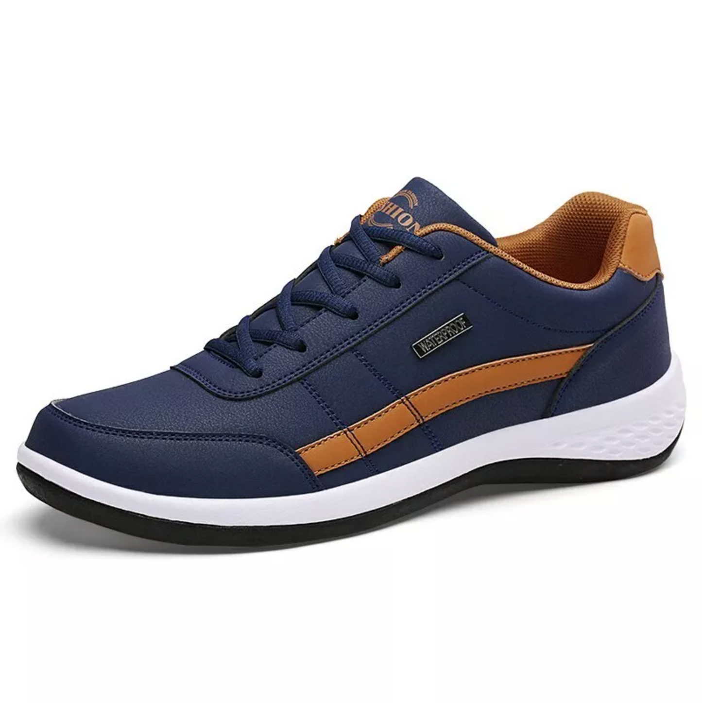 Luxe Homme - Baskets en Cuir Élégantes pour Hommes