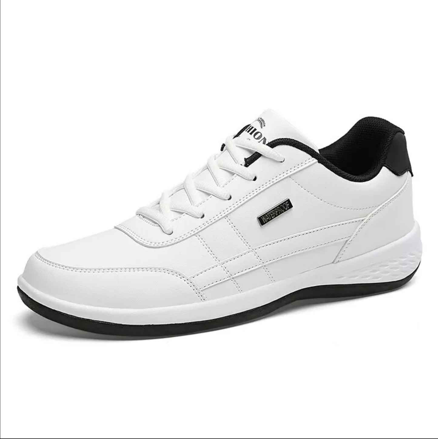 Luxe Homme - Baskets en Cuir Élégantes pour Hommes