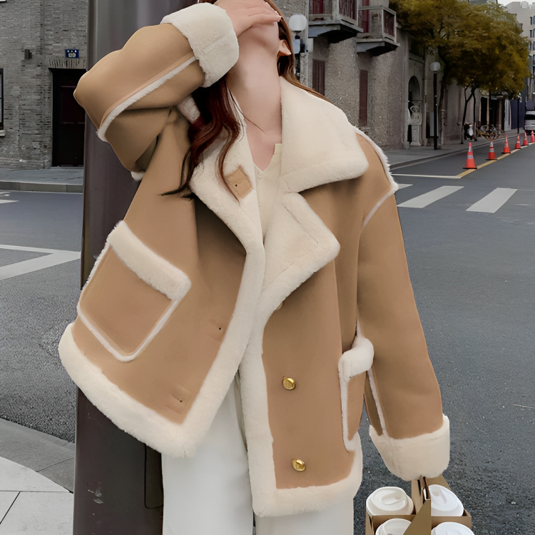 Manteau d'hiver Luxe Ébène - Élégance et Chaleur Exceptionnelles