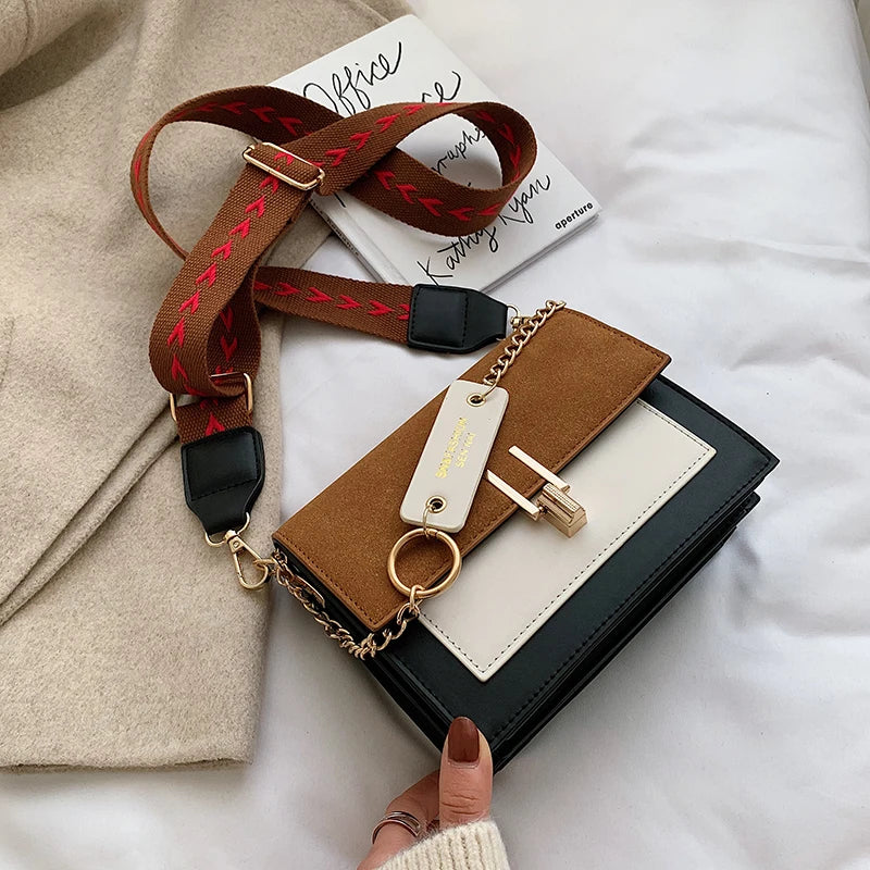 Sac à main élégant femme Luxéa cuir noir