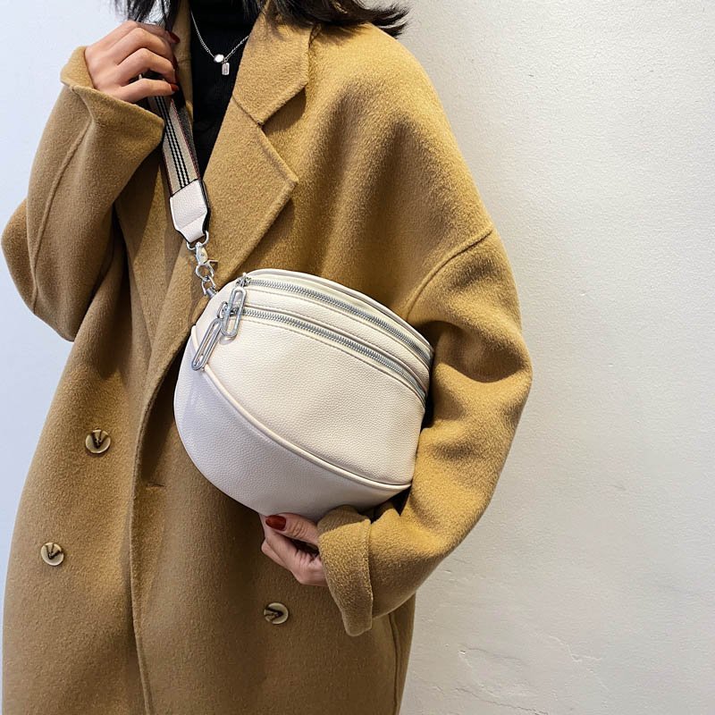 Sac à bandoulière Élégance Noire