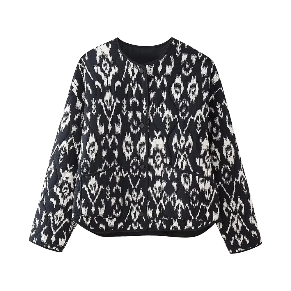 LuxeBelle - Veste courte matelassée polyvalente et élégante