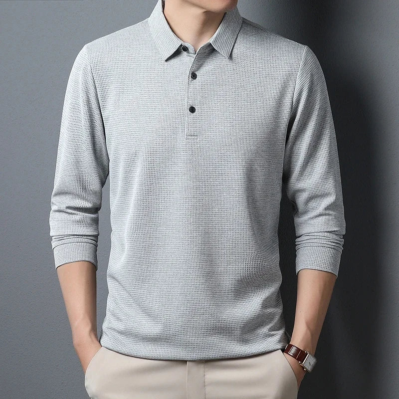 Pull Haut raffiné à manches longues pour homme by Lélio