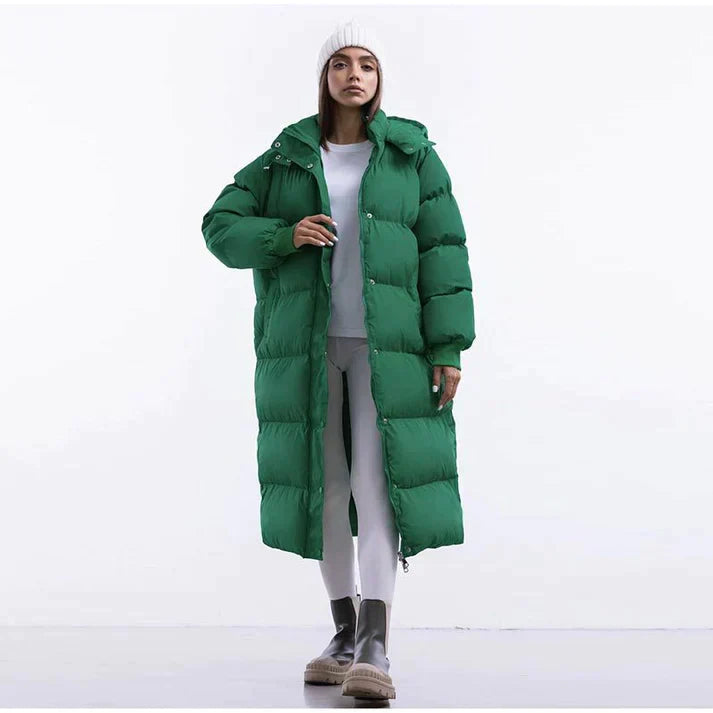 Luxe Hiver - Manteau long en laine épaisse et confortable