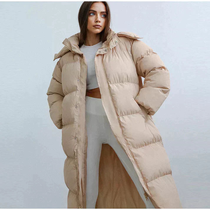 Luxe Hiver - Manteau long en laine épaisse et confortable