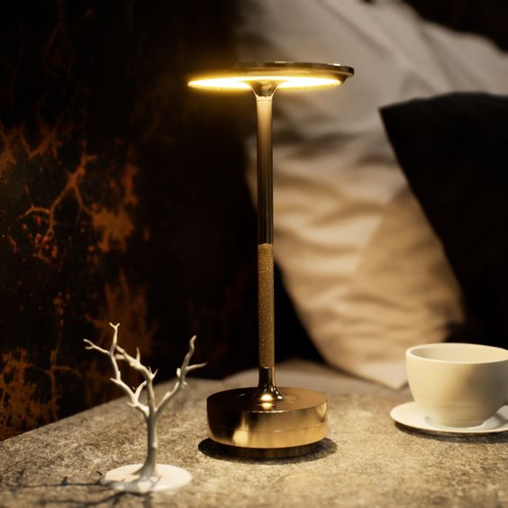 Lampe de Table LED Éclat Luxe | Éclairage Design