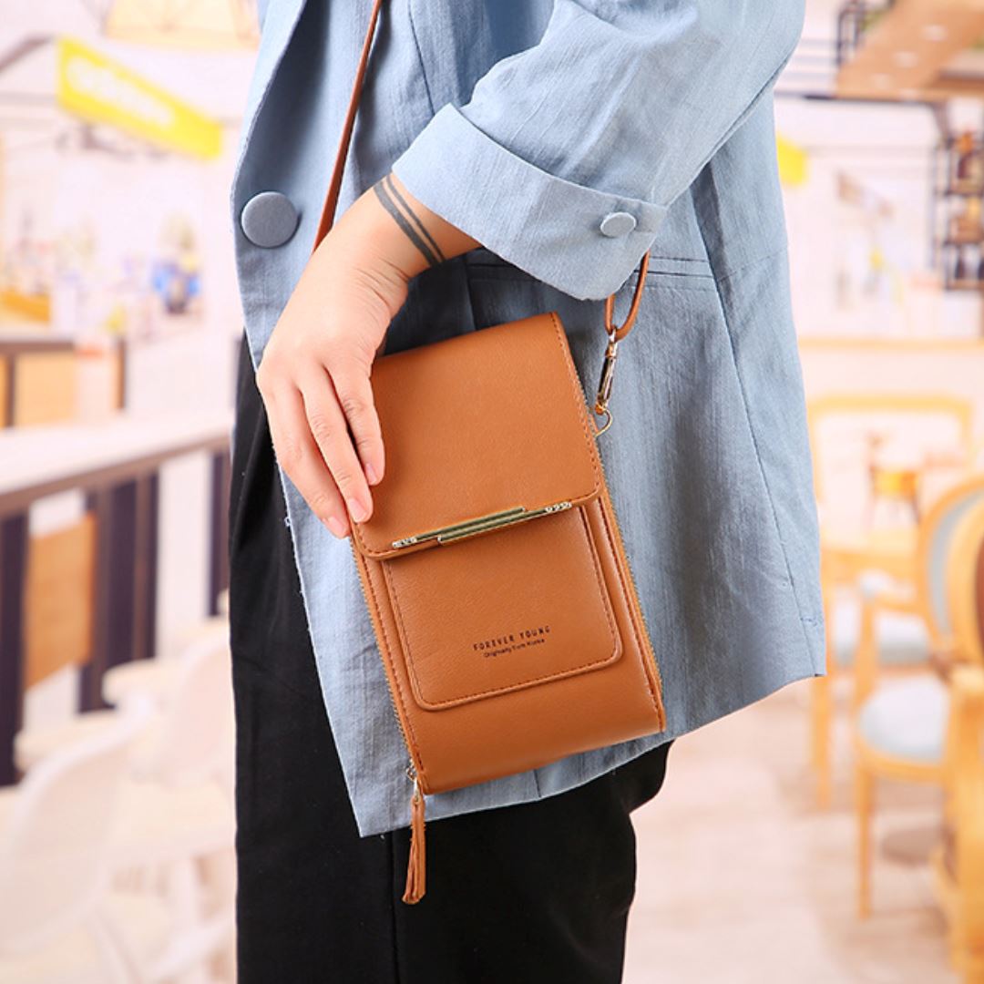 Sac Bandoulière Élégant Ella en Cuir Premium avec Détail Distinctif