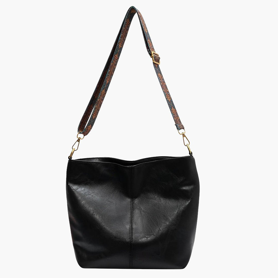 Sac en Bandoulière Élégance Suprême Marque Valora en Cuir Premium pour Femmes