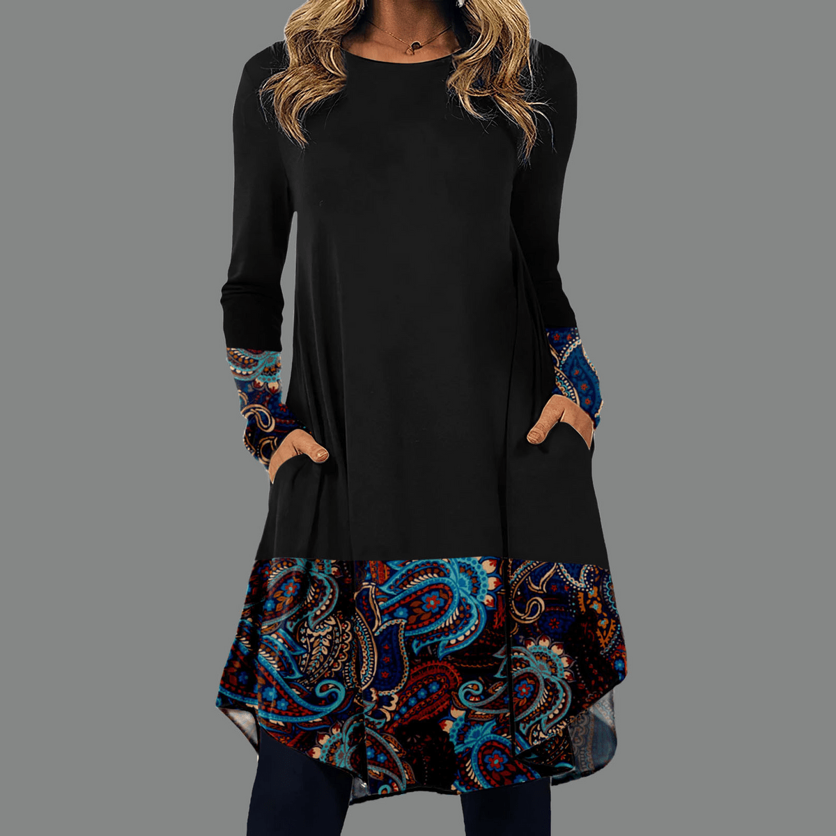 Luxe Évasion - Robe Bohème Élégante