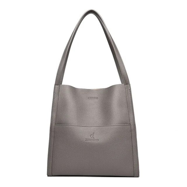 Luxe Moderne - Sac à bandoulière en cuir minimaliste haut de gamme