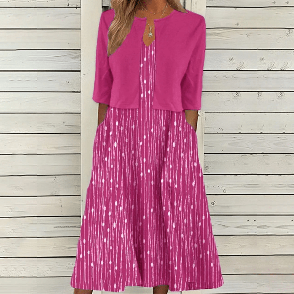 Lumière Élégante - Robe Chic et Sophistiquée
