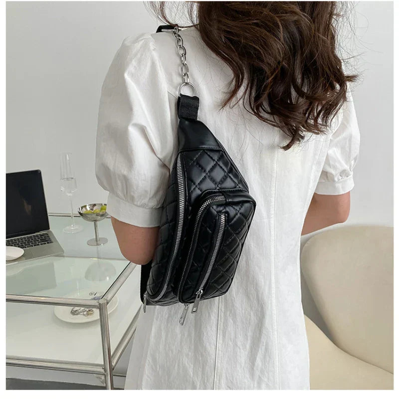 Sac en cuir premium à bandoulière | Élégant et pratique pour festivals, sorties et aventures urbaines