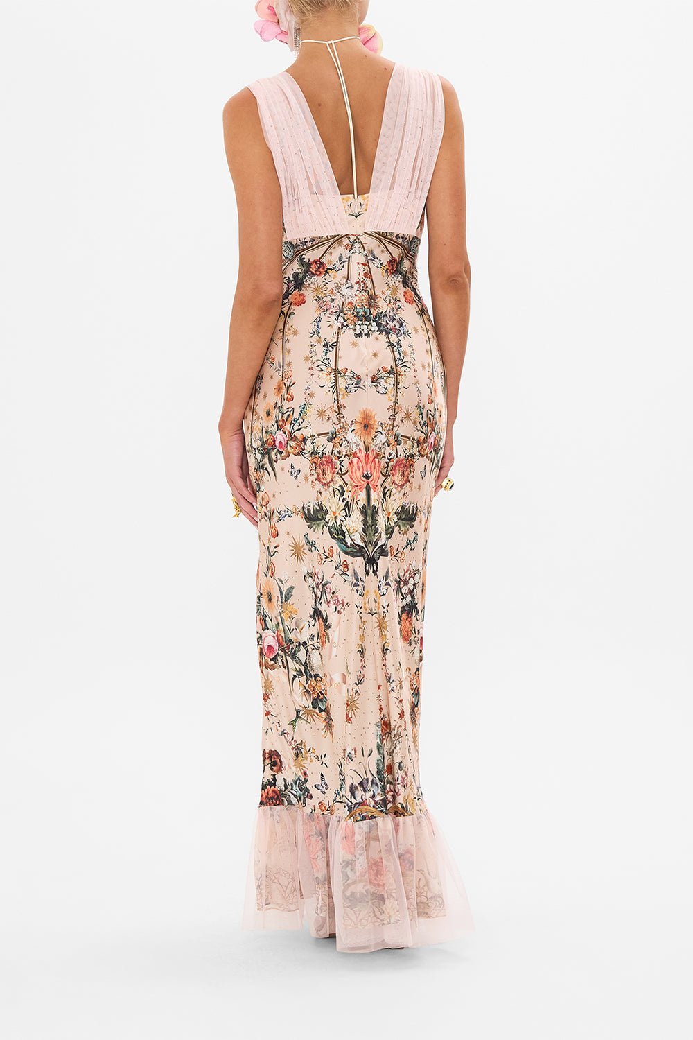 Ravissante Élégance - Robe Maxi à Décolleté en V