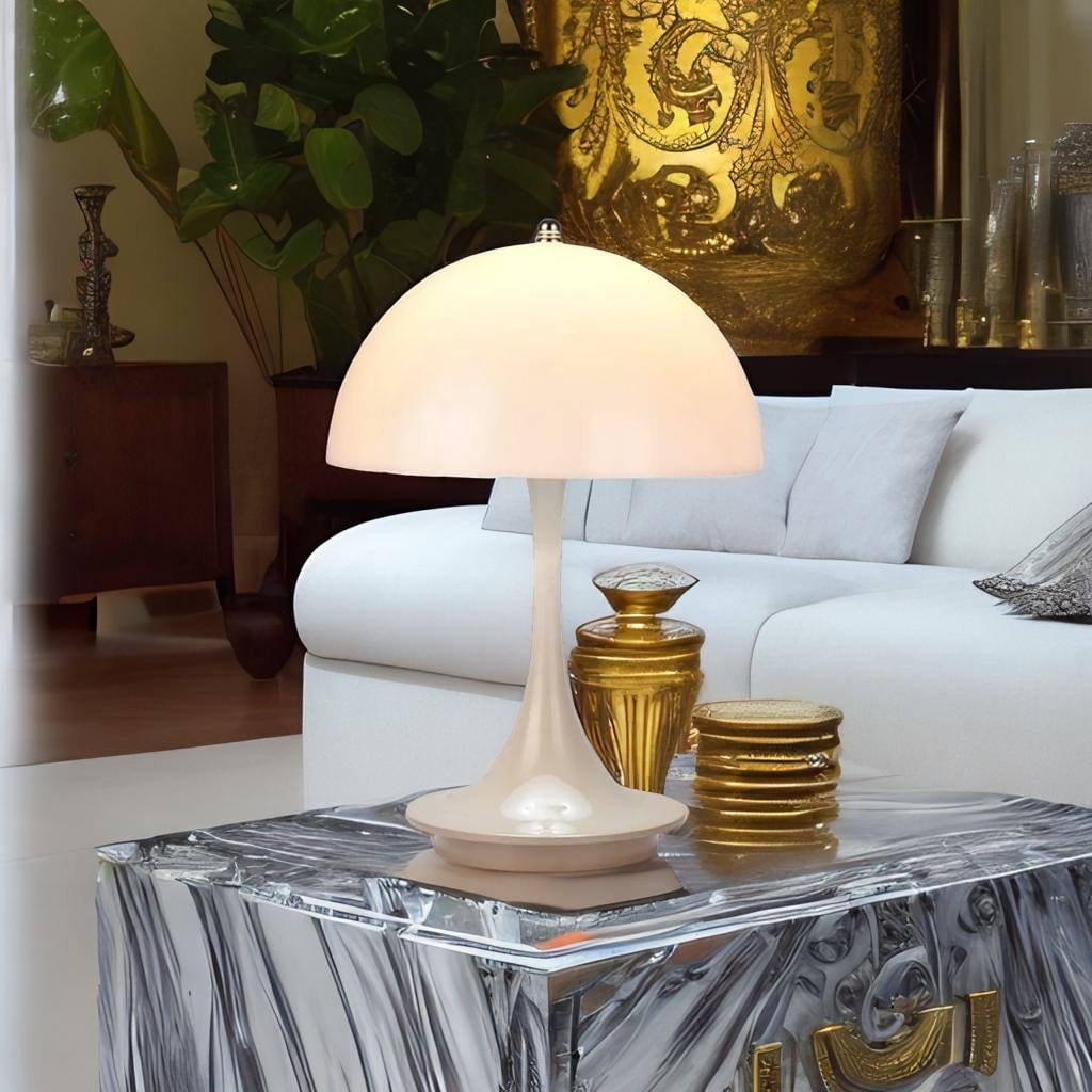 Lampe Fungi Éclat - Lumière d'Artisanat Haut de Gamme