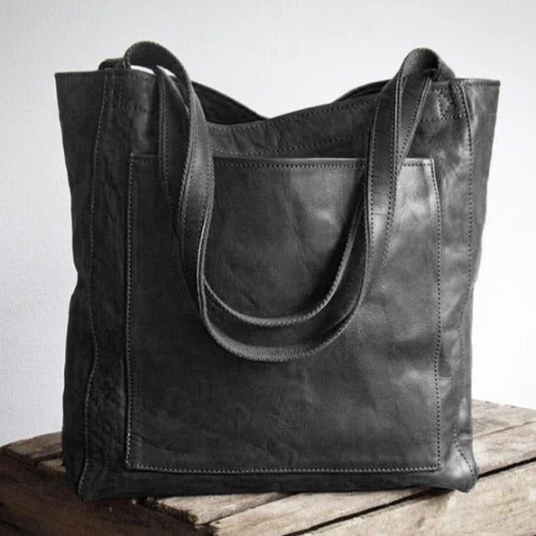 Sac à bandoulière en cuir véritable de luxe - Collection Élégance de Verona