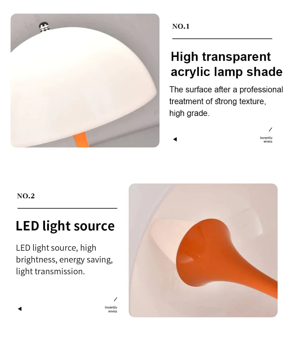 Lampe Fungi Éclat - Lumière d'Artisanat Haut de Gamme
